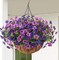 Artificial Hanging Flower Baskets – Faux Plants for Outdoor Spring Decor